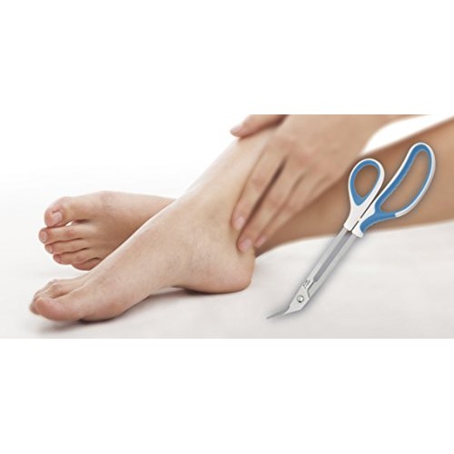 First Aid Only Toenail Scissors with Extra Long Handle, Special Stainless Ste...