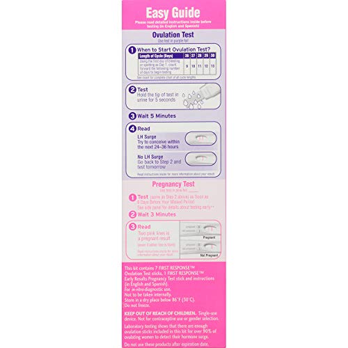 First Response Ovulation Plus Pregnancy Test, 7 CT