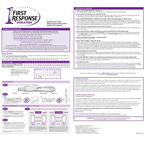 First Response Ovulation Plus Pregnancy Test, 7 CT