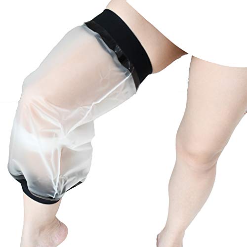 Knee Cast Cover for Shower, Waterproof TPU Shower Bandage and Cast Protector ...