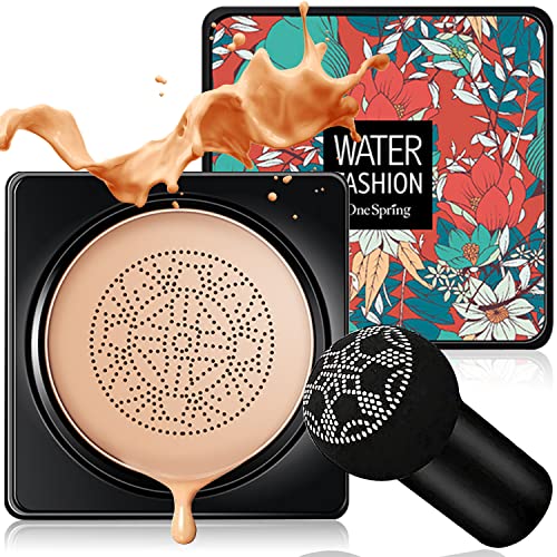 Firstfly Mushroom Air Cushion CC Cream, Moisturizing Concealer Makeup Base Pr...