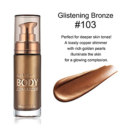 Liquid Illuminator, Firstfly Body Highlighter Makeup Smooth Shimmer Glow Liqu...