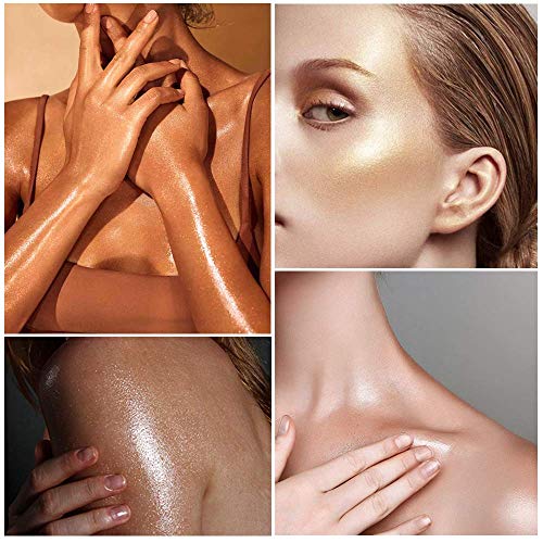 Liquid Illuminator, Firstfly Body Highlighter Makeup Smooth Shimmer Glow Liqu...