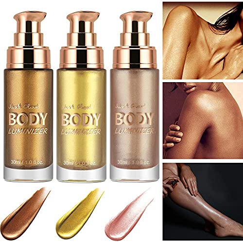 Liquid Illuminator, Firstfly Body Highlighter Makeup Smooth Shimmer Glow Liqu...