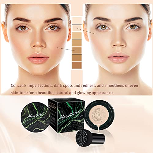 Mushroom Head Air Cushion CC Cream, CC Cream Foundation, Moisturizing BB Crea...