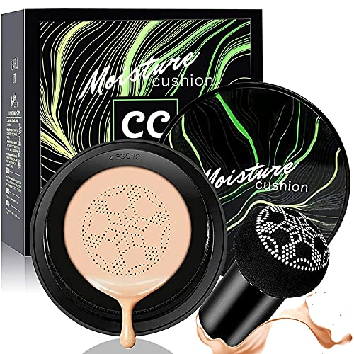 Mushroom Head Air Cushion CC Cream, CC Cream Foundation, Moisturizing BB Crea...