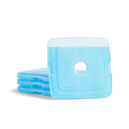 Cool Coolers by Fit + Fresh, Slim Ice Packs, Reusable & Long-Lasting, Perfect...