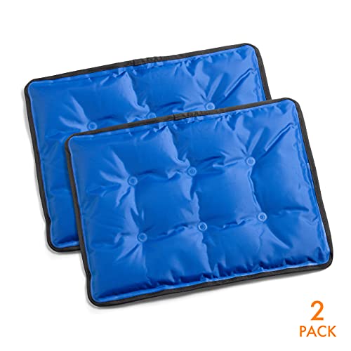 Cool Coolers Flexible Gel Ice Pack, Standard Large 11"x 14.5”, Reusable Cold ...