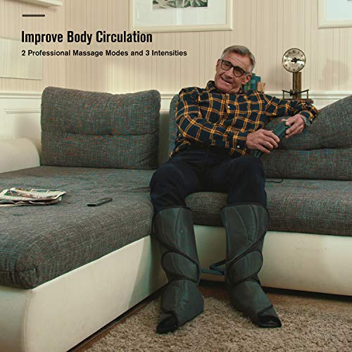 FIT KING Leg Air Massager for Circulation and Relaxation Foot and Calf Massag...