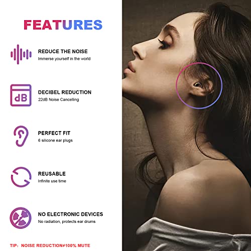 Fita + Noise Reduction Earplugs, Super Soft Hearing Protection Ear Plugs for ...