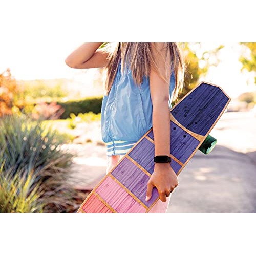 Fitbit Ace 3 Activity Tracker for Kids 6+ One Size, Black/Racer Red