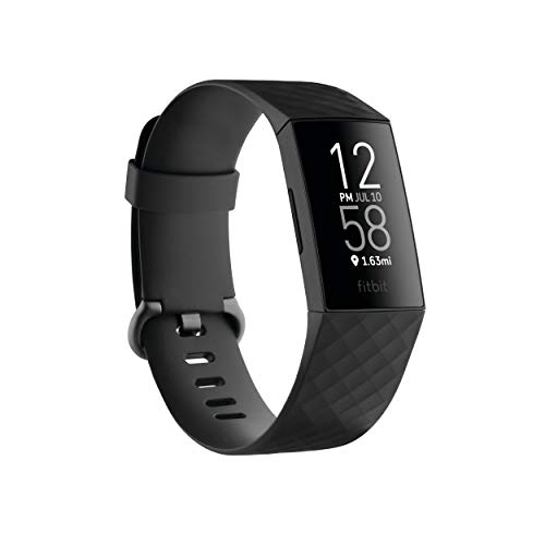 Fitbit Charge 4 Fitness and Activity Tracker with Built-in GPS, Heart Rate, S...