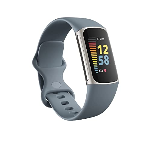 Fitbit Charge 5 Advanced Fitness, Health Tracker with Built-in GPS, Stress Ma...