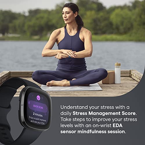 Fitbit Sense Advanced Smartwatch with Tools for Heart Health, Stress Manageme...