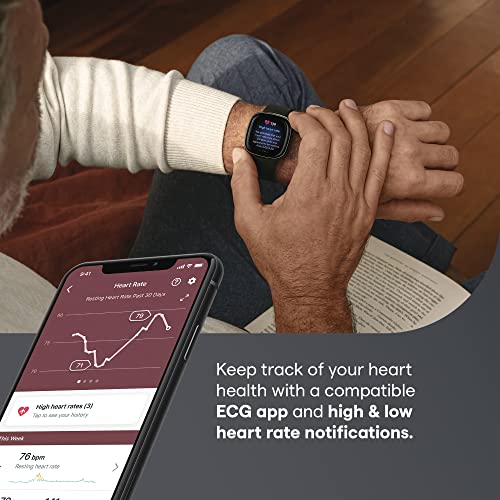 Fitbit Sense Advanced Smartwatch with Tools for Heart Health, Stress Manageme...
