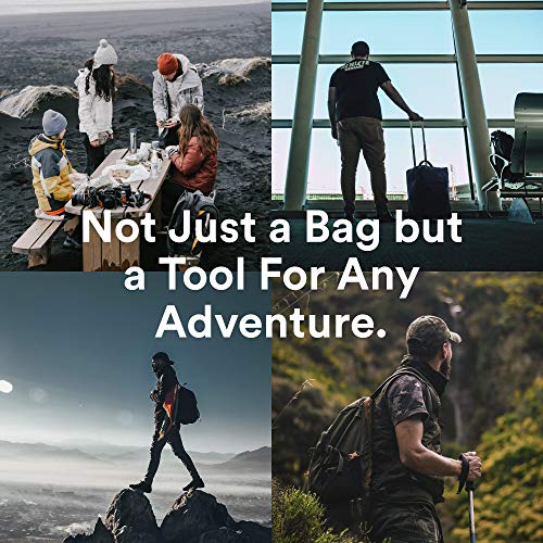 Fitdom Tactical Toiletry Bag Dopp Kit Case For Men. Perfect For Travel & Stor...