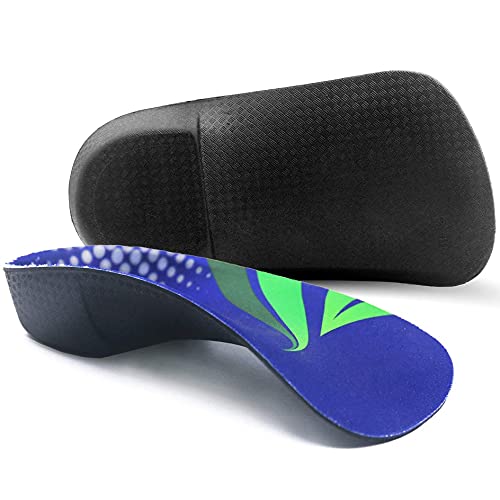 Orthotic Inserts 3/4 Length, High Arch Support Foot Insoles for Over-Pronatio...