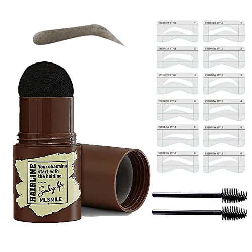 Eyebrow Stamp Stencil Kit, One Step Brow Stamp Kit, Brow Stamp and Shaping Tr...
