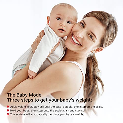 FITINDEX Smart Body Fat Scale, BMI Bathroom Scale, Digital Body Composition A...