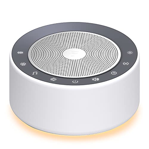 Fitniv White Noise Machine, Sound Machine with 30 High Fidelity Soundtracks, ...