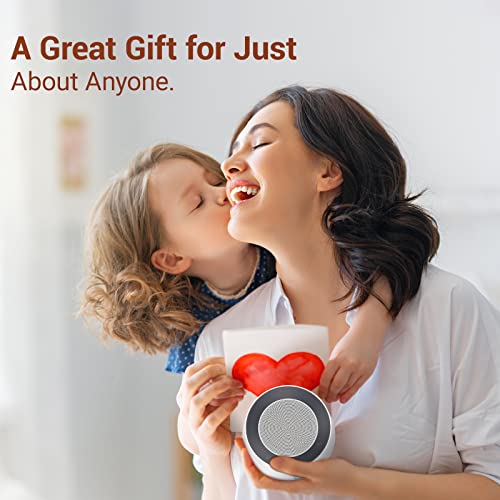 Fitniv White Noise Machine with Adjustable Baby Night Light for Sleeping, 14 ...