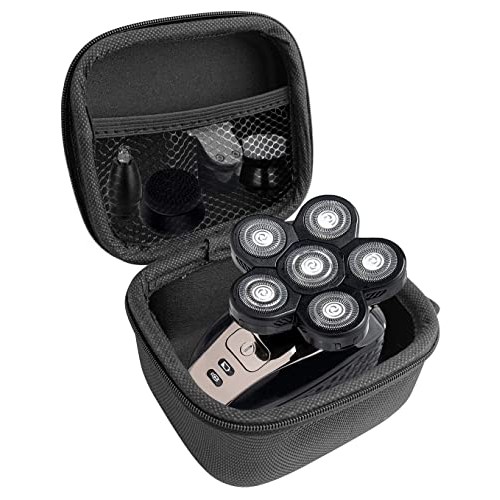 FitSand Hard Case Compatible for AidallsWellup Men’s 5-in-1 Electric Head Shaver