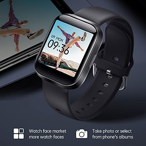 FITVII Smart Fitness Tracker Watch, Smartwatch with Heart Rate, Blood Pressur...