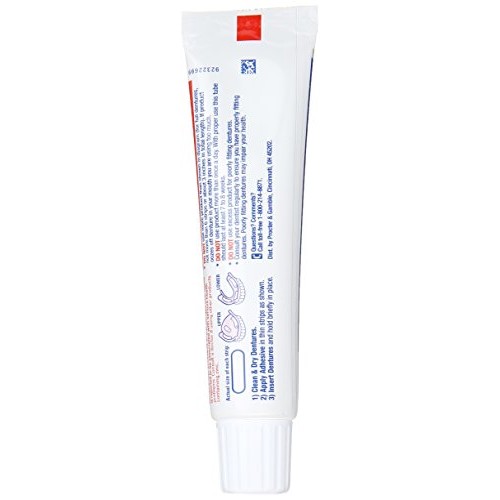 Fixodent Complete Free Denture Adhesive Cream 2.4 Oz (Pack of 6)