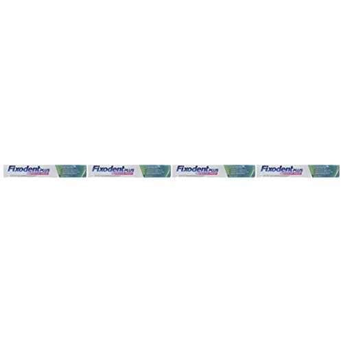 Fixodent Control Denture Adhesive Cream Plus Scope Flavor 2 oz (Pack of 4)