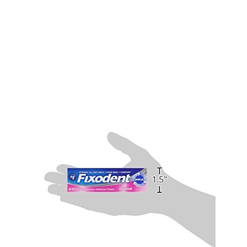 Fixodent Original Denture Adhesive Cream 1.4 Oz
