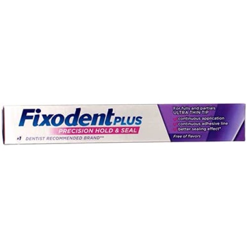 Fixodent Plus Denture Adhesive Cream Gum Care - 2 oz, Pack of 6