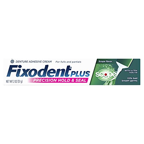 Fixodent Plus Scope Precision Hold & Seal Adhesive Cream, 2 oz
