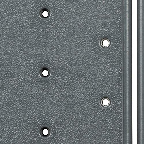 Flash Furniture HERCULES Series 300 Lb. Capacity Adjustable Gray Bath & Showe...