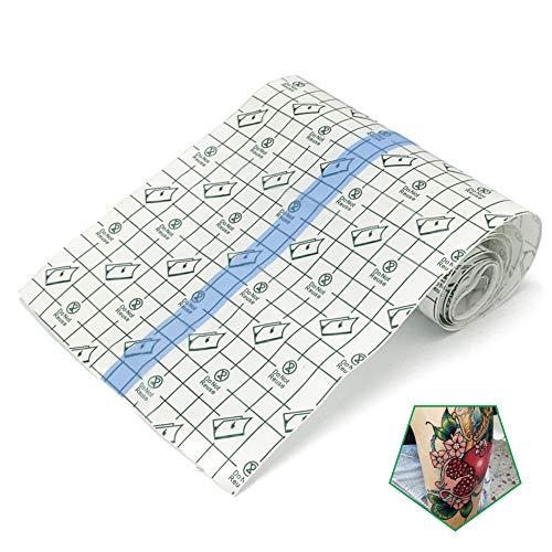 Tattoo Aftercare Bandage Roll 6"x 2 Yard - Waterproof Transparent Film For Ta...