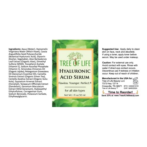 Tree of Life Anti-Aging Complete Regimen 3-Pack, Vitamin C Serum, Retinol Ser...