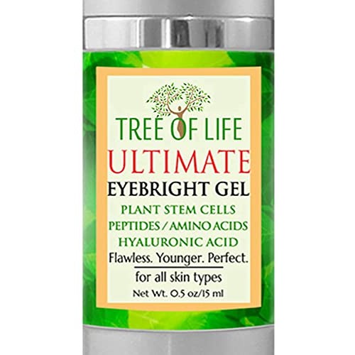 Tree of Life Anti-Aging Ultimate Eyebright Eye Gel with Amino Acids and Hyalu...