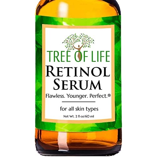 Tree of Life Retinol Serum for Face Wrinkles | Renewing Facial Serum with Bot...
