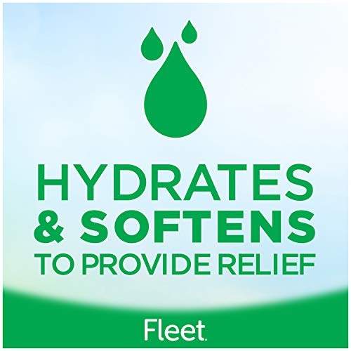 Fleet Laxative Saline Enema for Adult Constipation, 4.5 Fl Oz, 2 Bottles, 6 Pack