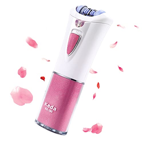 Hair Removal, Smooth Glide Epilator for Women, Portable Cordless Razor Facial...