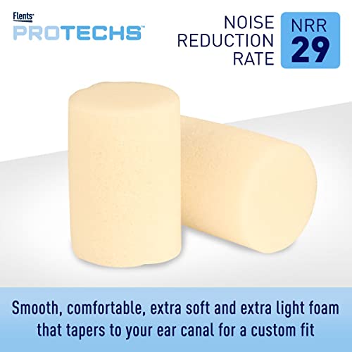 Flents Ear Plugs, 10 Pair with Case, Ear Plugs for Sleeping, Snoring, Loud No...