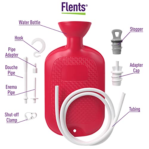 Flents Enema & Douche Kit, for Men + Women