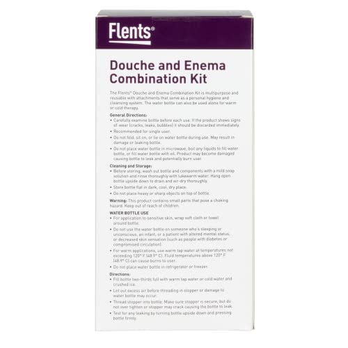 Flents Enema & Douche Kit, for Men + Women
