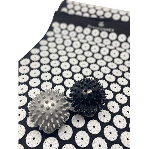 Flex Connex Acupressure Mat and Pillow | Neck, Sciatica and Back Pain Relief ...