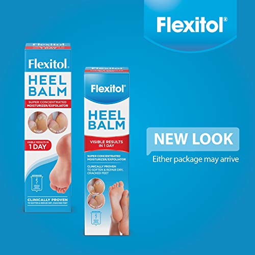 Flexitol Heel Balm, Rich Moisturizing & Exfoliating Foot Cream, Original Vers...