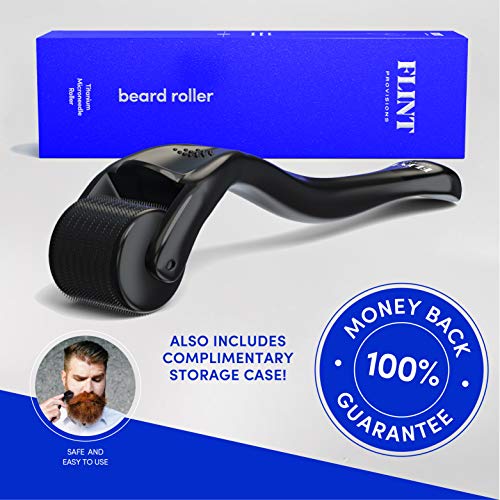 Beard Roller - 540 Titanium Micro Needle 0.25mm - Beard Grooming & Beard Club