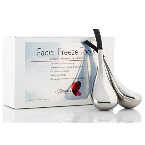 Floraison Unbreakable Stainless Steel Magic Cooling Beauty Facial Sticks for ...