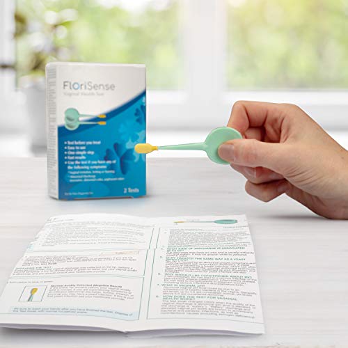 FloriSense Women's Vaginal Health Test - OTC Easy to Use Vaginal pH Acidity T...