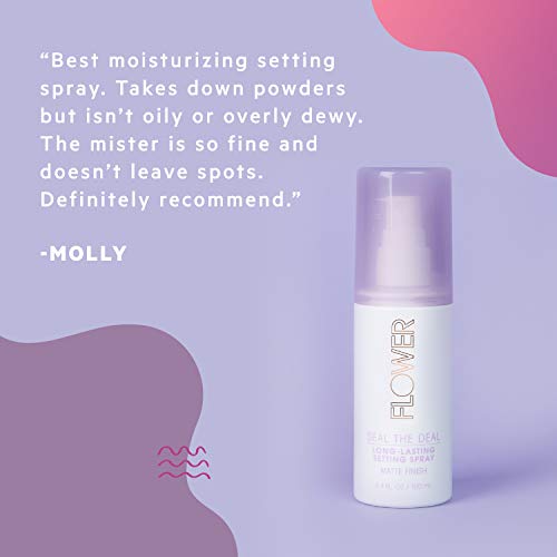Flower Beauty Seal The Deal Long-Lasting Setting Spray, Matte Finish for All ...