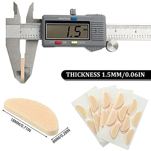 96 Pairs Eyeglass Nose Pads Sponge Glasses Nose Pads Foam Self-Adhesive Nose ...