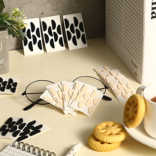 96 Pairs Eyeglass Nose Pads Sponge Glasses Nose Pads Foam Self-Adhesive Nose ...